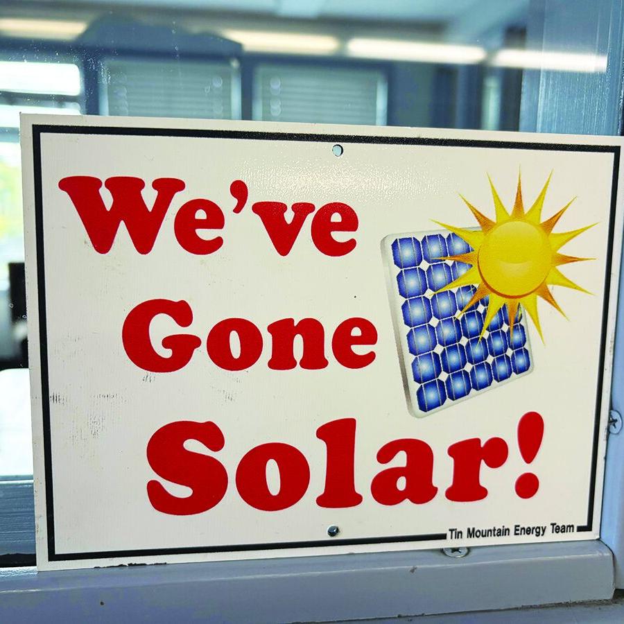 Tin Mountain Energy Team launches solar sign campaign